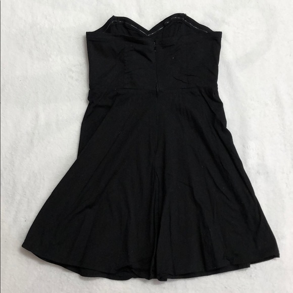 Urban Outfitters Sparkle & Fade Strapless Dress - Picture 4 of 5